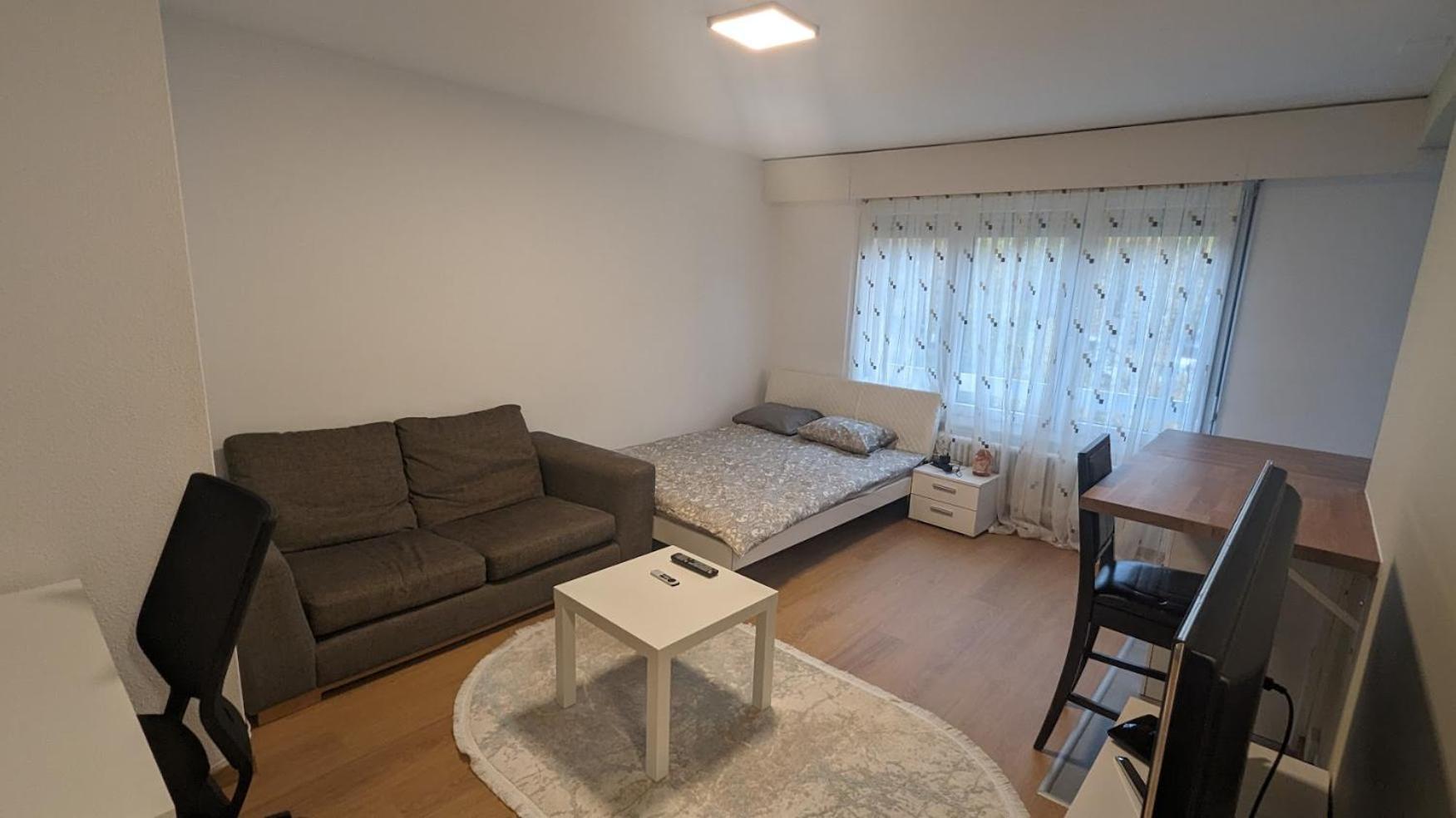 Studio Meuble Pour 2 - Proche De Montreux Buitenkant foto